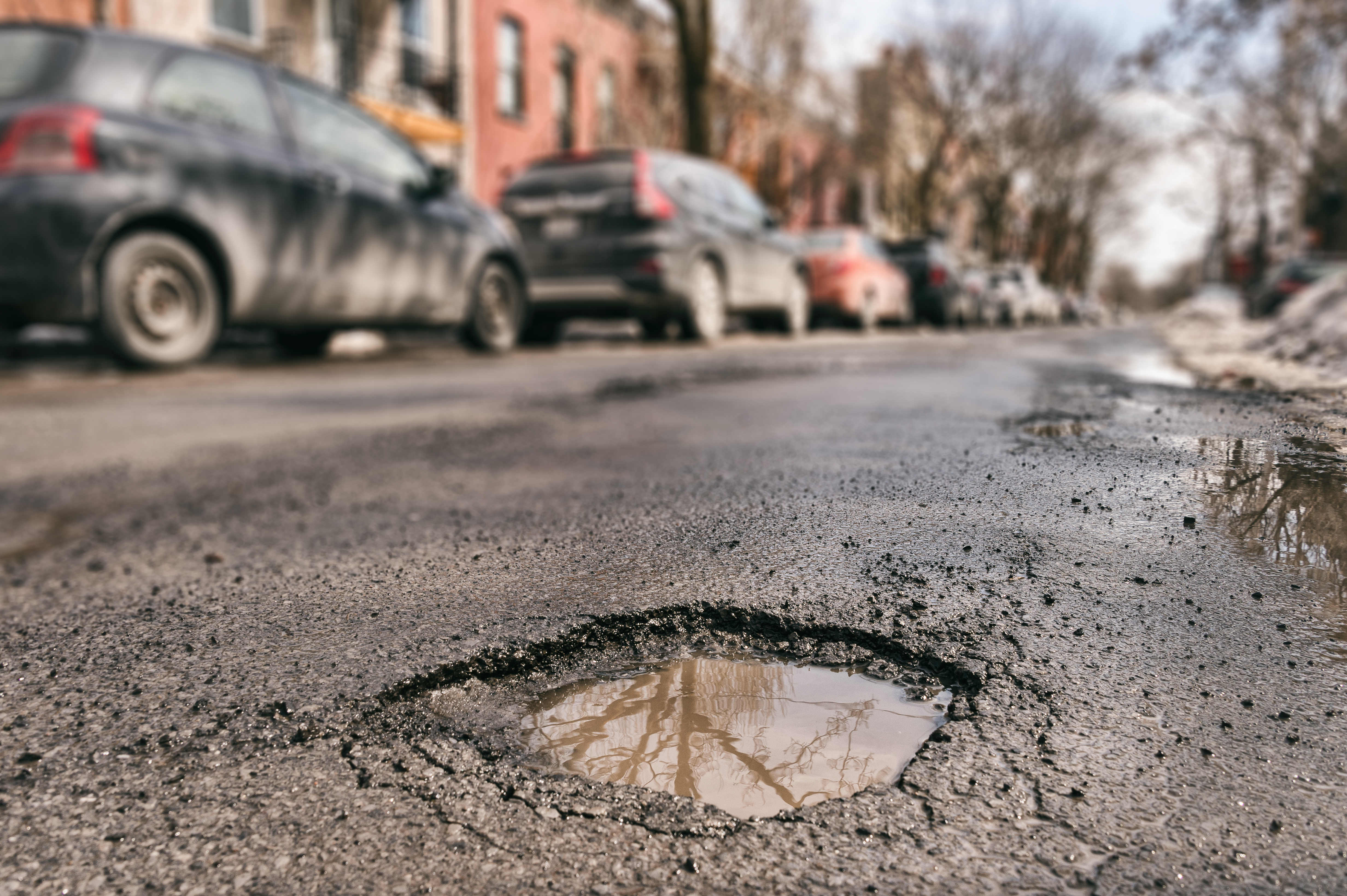 Road hazard detection